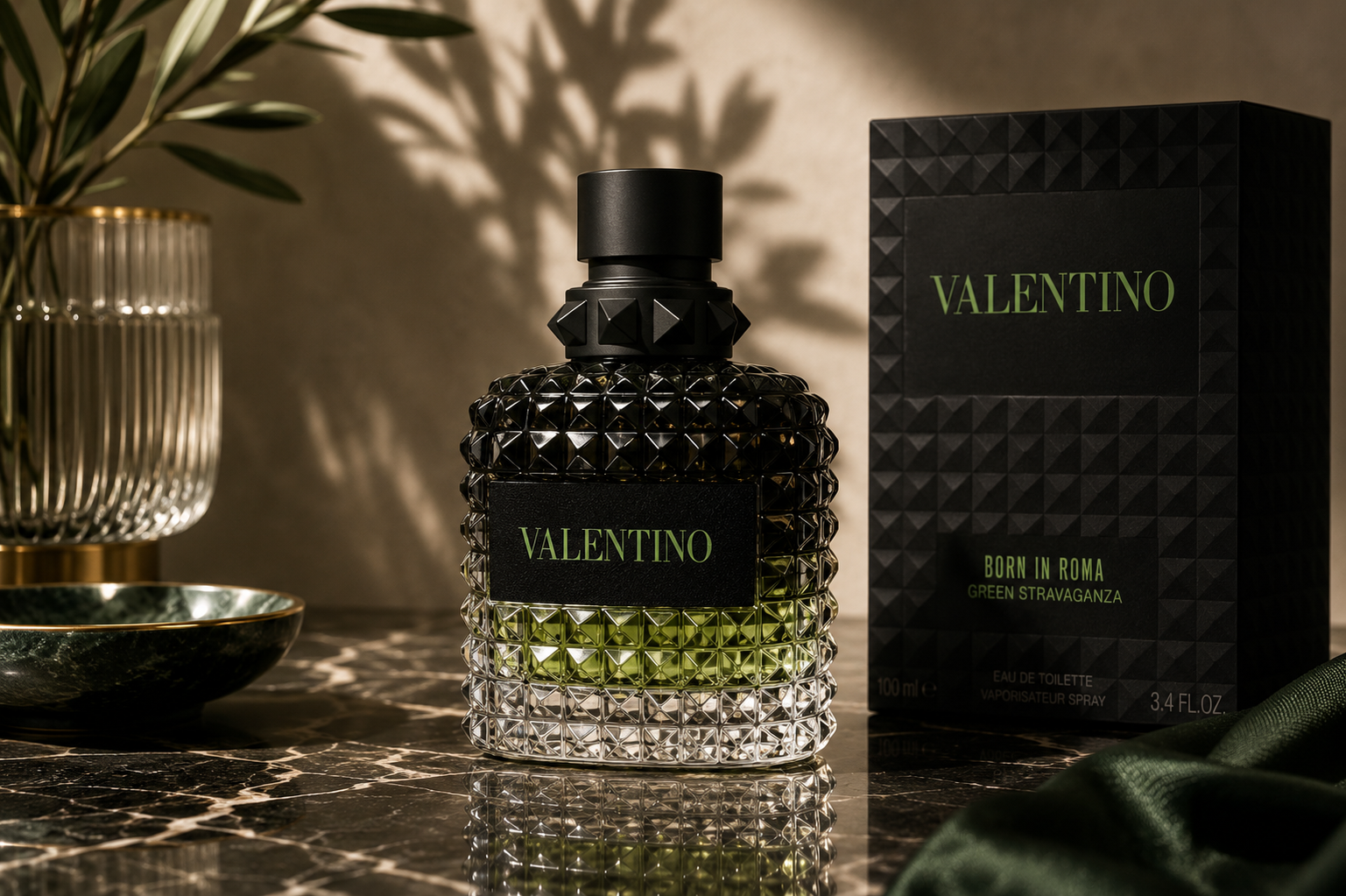 Valentino Born in Roma Green Stravaganza for Men